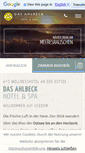 Mobile Screenshot of das-ahlbeck.de